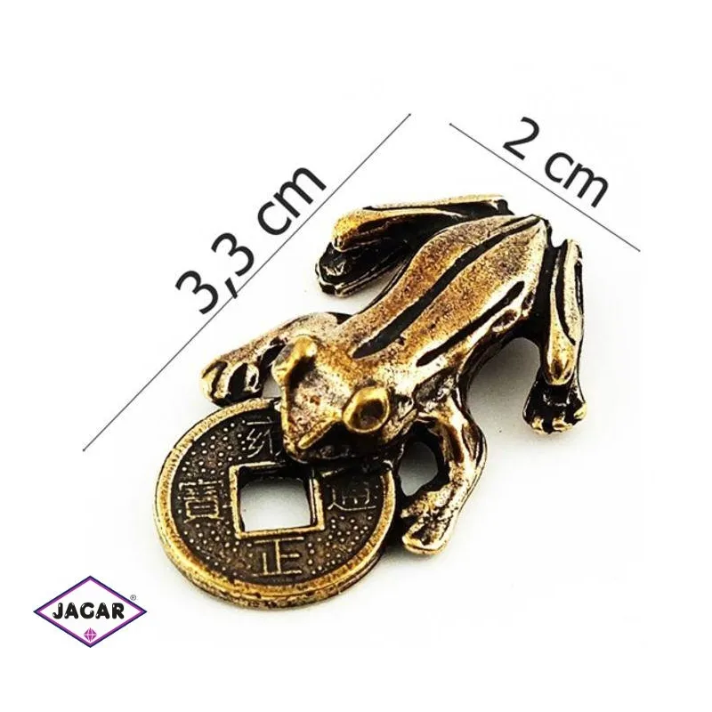 Figurka metalowa - żabka - FZ20 Figurka metalowa - żabka - FZ20