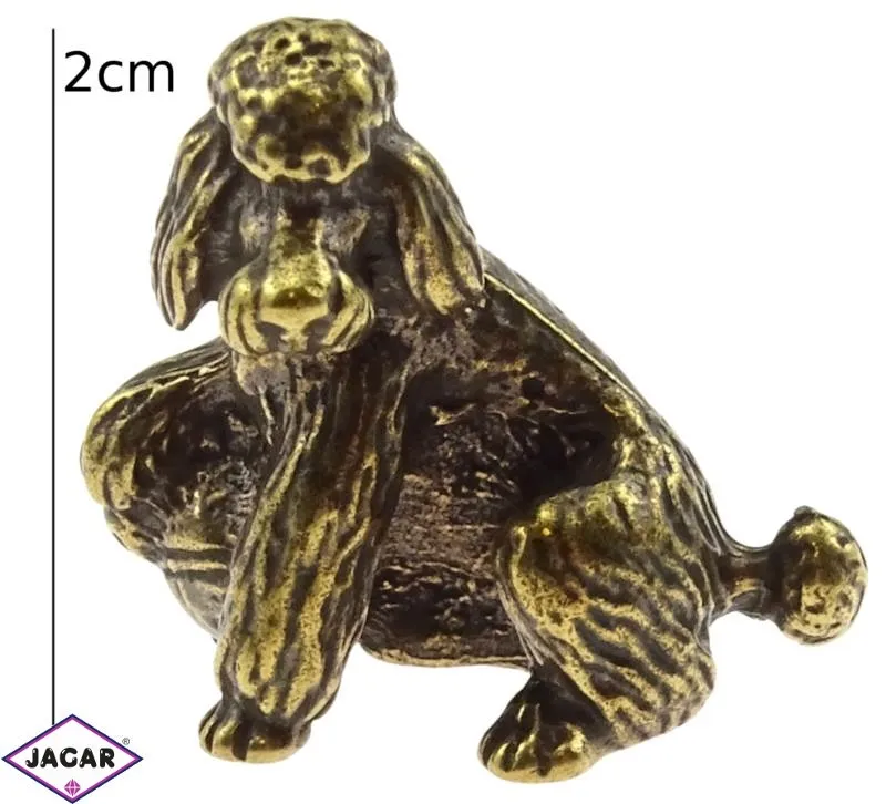 Figurka metalowa - pies - FP2