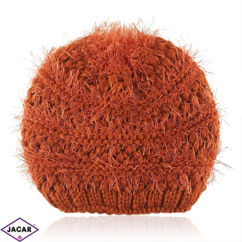 Czapka damska ruda CD722 Czapka damska ruda CD722