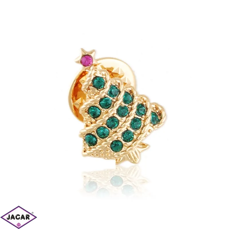 Broszka przypinka świąteczna X-MAS Xuping BR1081 Broszka przypinka świąteczna X-MAS Xuping BR1081