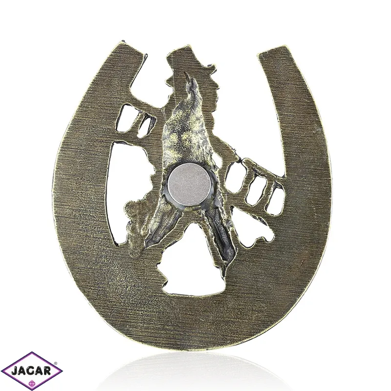 Magnes metalowy - Kominiarz podkowa - MM63 Magnes metalowy - Kominiarz podkowa - MM63