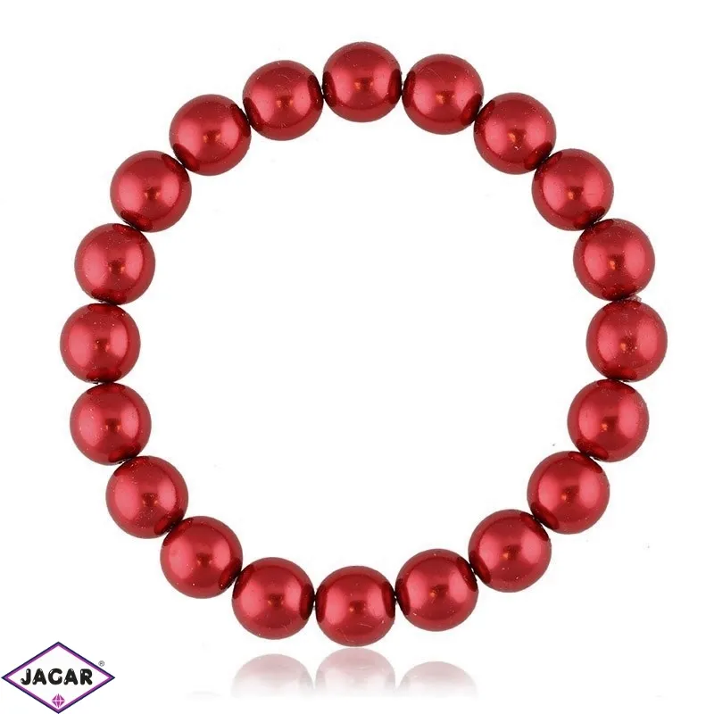 Bransoletka perły na gumce 1cm 63/98 - BRA4588 Bransoletka perły na gumce 1cm 63/98 - BRA4588