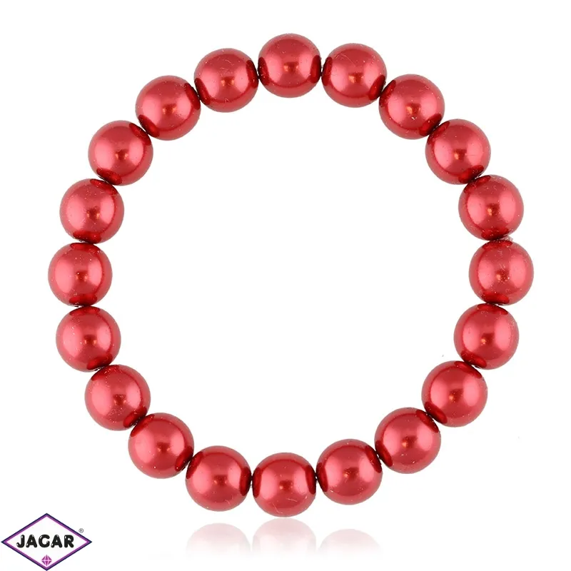 Bransoletka perły na gumce 1cm 63/93 - BRA4589 Bransoletka perły na gumce 1cm 63/93 - BRA4589
