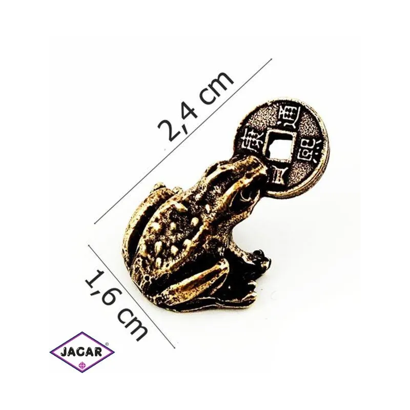 Figurka metalowa - żabka - FZ16 Figurka metalowa - żabka - FZ16
