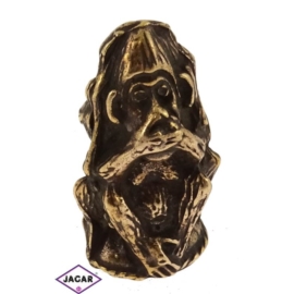 Figurka metalowa - małpa totem - 10szt/op FR17