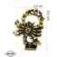 Figurka metalowa - zodiak Skorpion 10szt/op ZD5