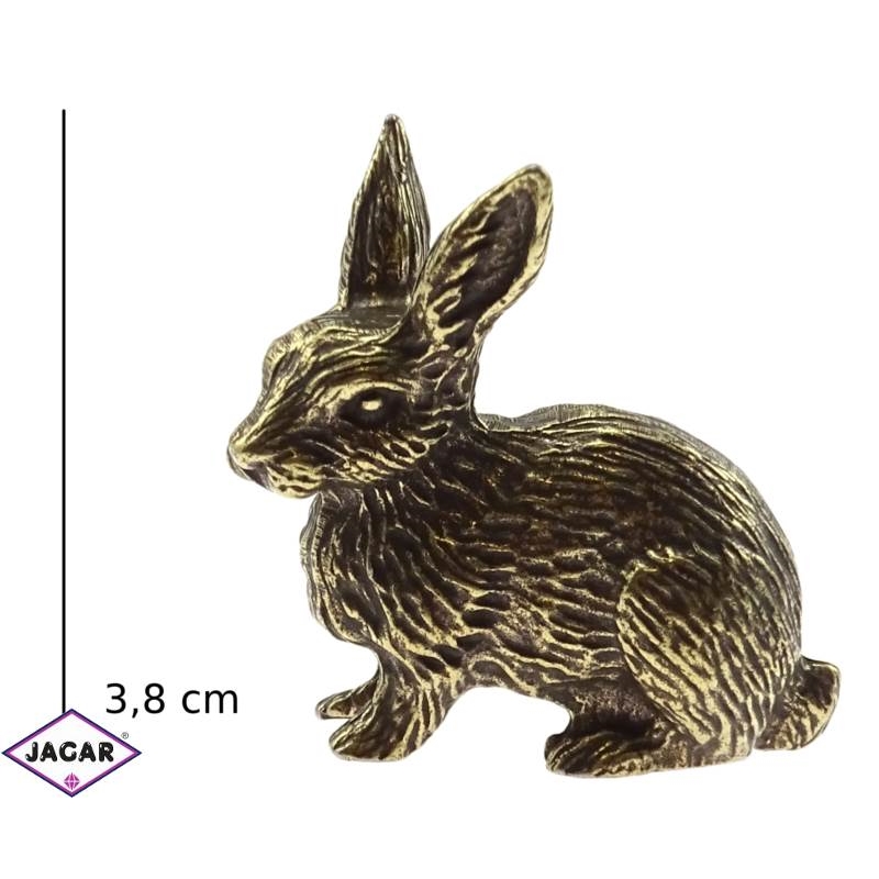 Figurka metalowa - zając - FR21 Figurka metalowa - zając - FR21