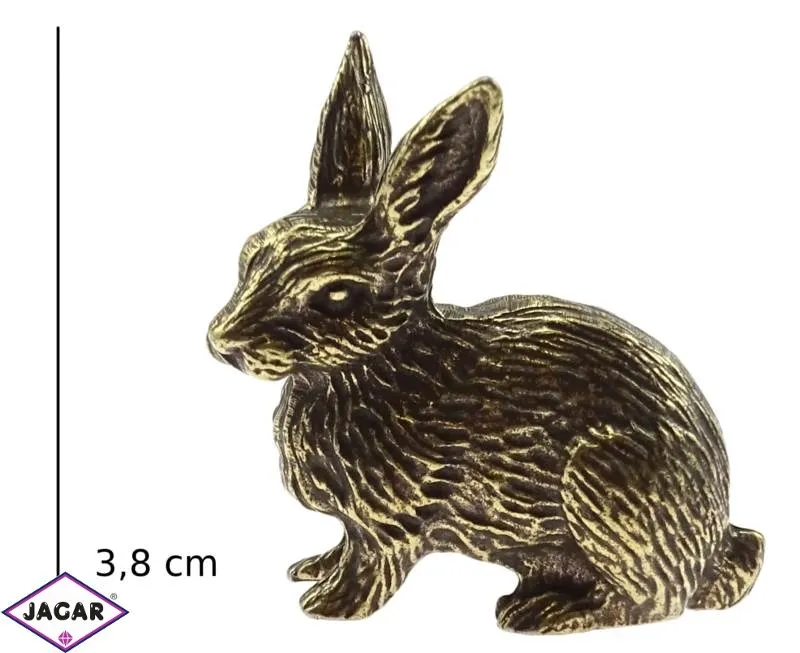 Figurka metalowa - zając - FR21 Figurka metalowa - zając - FR21