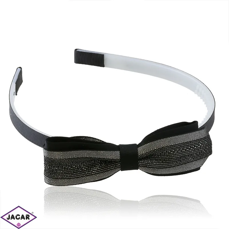 Opaska z kokardką czarna OPS1730 Opaska z kokardką czarna OPS1730