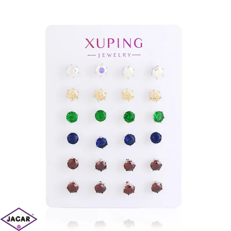 Kolczyki sztyfty 12par/op Xuping EAP29430 Kolczyki sztyfty 12par/op Xuping EAP29430