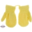 Rękawiczki dziecięce - żółte - długość 14cm RK175