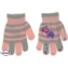 Rękawiczki dziecięce - różowo-szare dł:14cm RK226