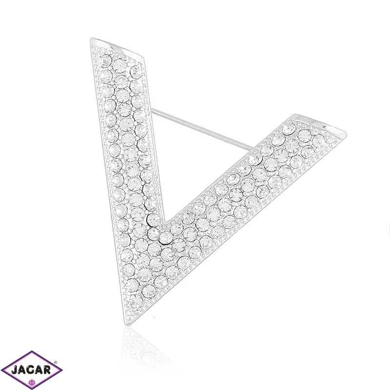 Broszka z kryształkami BR1250 Broszka z kryształkami BR1250