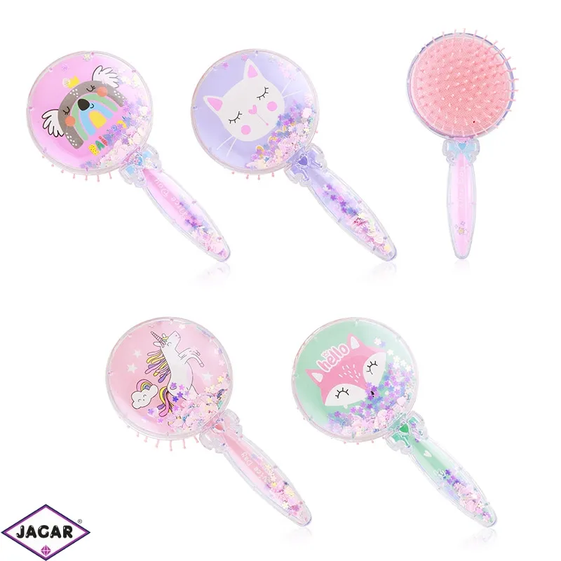 Szczotka mini mix wzorów 18cm SZC169 Szczotka mini mix wzorów 18cm SZC169