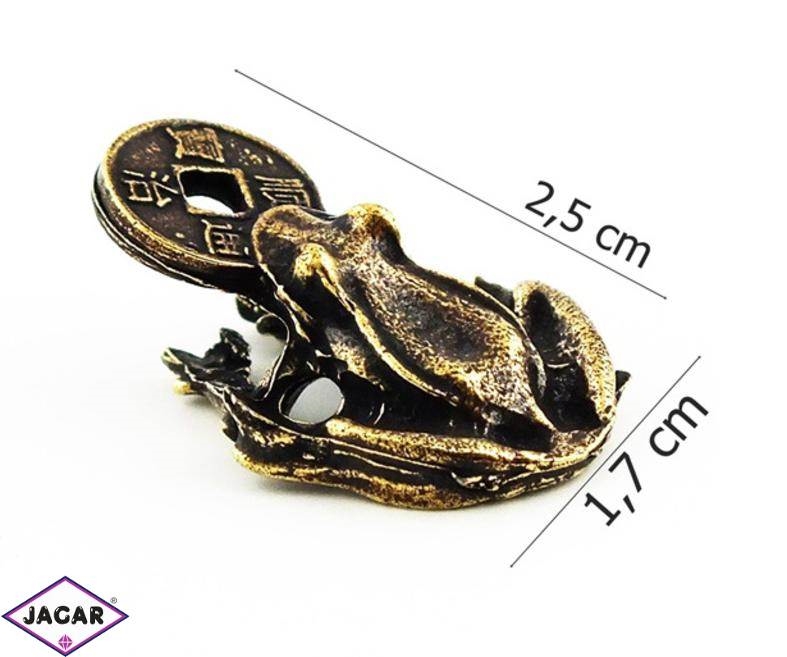 Figurka metalowa - żabka - FZ22 Figurka metalowa - żabka - FZ22