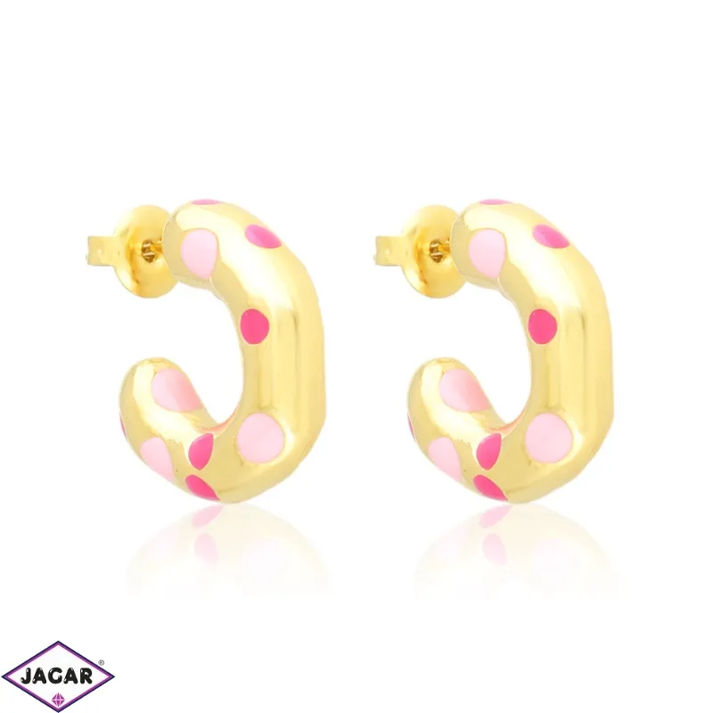 Kolczyki stalowe emaliowane Moonriver EAP30691 Kolczyki stalowe emaliowane Moonriver EAP30691