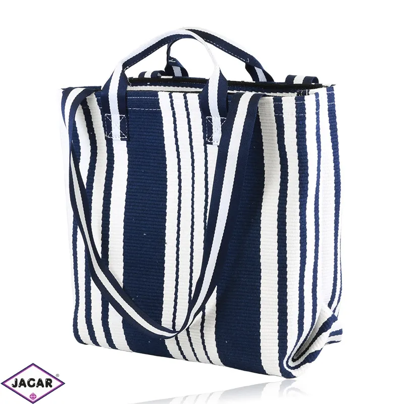 Torba plażowa w paski 40x35cm TZ241 Torba plażowa w paski 40x35cm TZ241