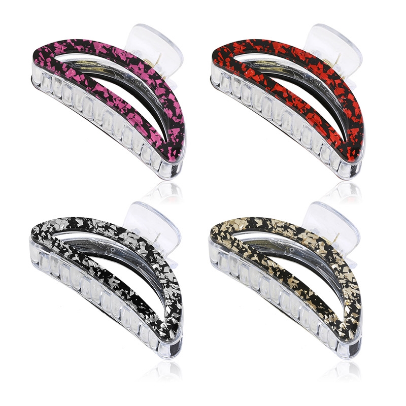 Klamry do włosów mix kolorów 9cm 12szt/op SZ645