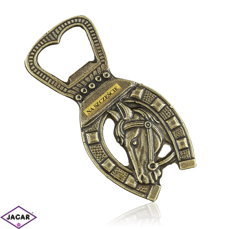 Figurka metalowa otwieracz koń w podkowie FR342 Figurka metalowa otwieracz koń w podkowie FR342