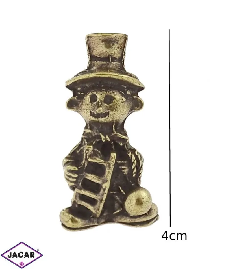 Figurka metalowa - kominiarz - FR111 Figurka metalowa - kominiarz - FR111