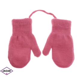 Rękawiczki dziecięce - ciemno-różowe - 15cm RK302