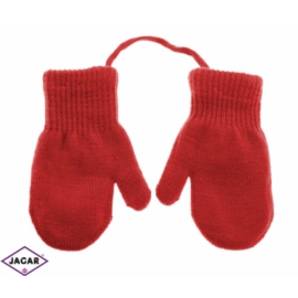Rękawiczki dziecięce - czerwony - 15cm - RK303
