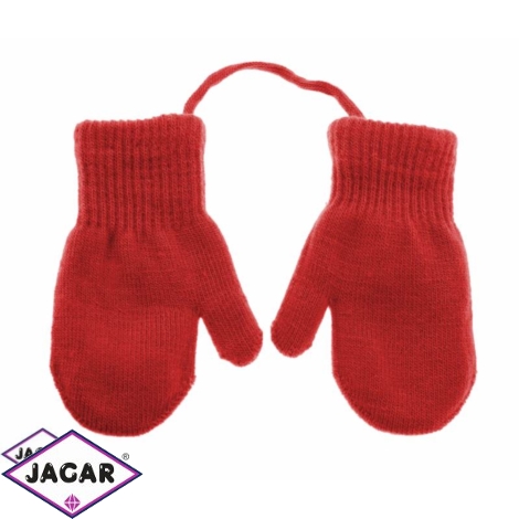 Rękawiczki dziecięce - czerwony - 15cm - RK303