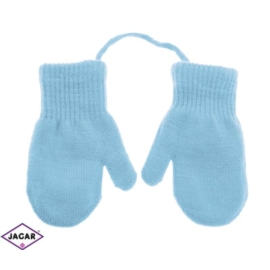 Rękawiczki dziecięce - j.niebieski - 15cm - RK306