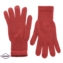 Klasyczne rękawiczki damskie - czerwony - RK338
