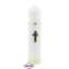 Świeca żałobna - aplikacja Krzyża - dł:22cm SG228