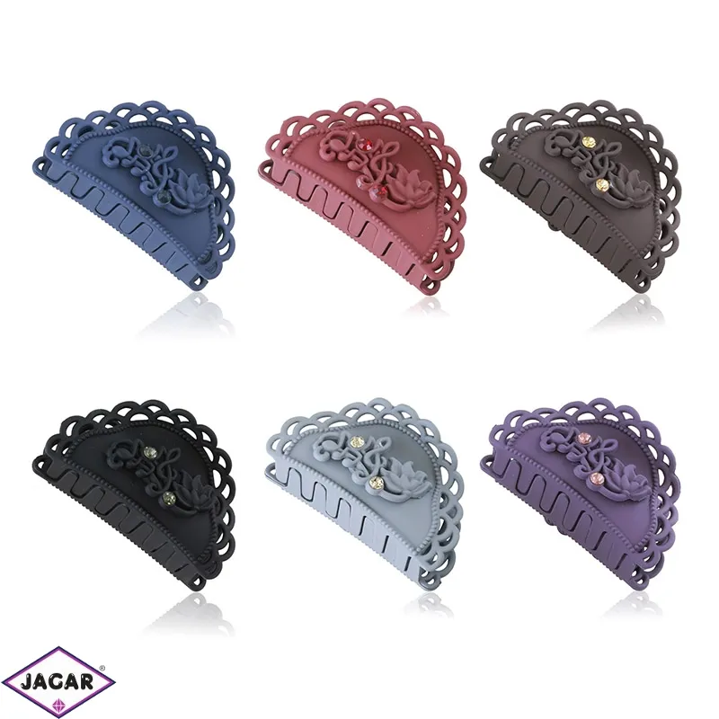 Klamry mix kolorów MAT 7cm 6szt/op SZ687 Klamry mix kolorów MAT 7cm 6szt/op SZ687