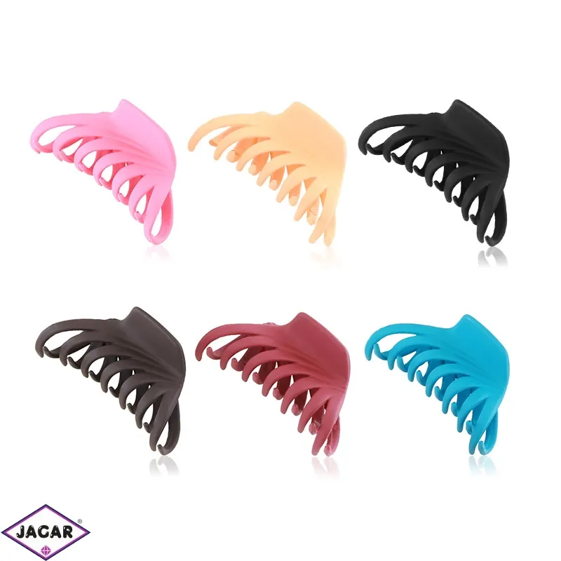 Klamry mix kolorów MAT 6,5cm 6szt/op SZ692 Klamry mix kolorów MAT 6,5cm 6szt/op SZ692