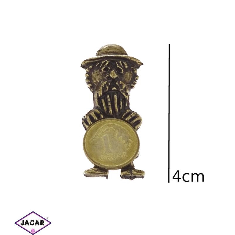 Figurka metalowa - Żyd z monetą FR113 Figurka metalowa - Żyd z monetą FR113