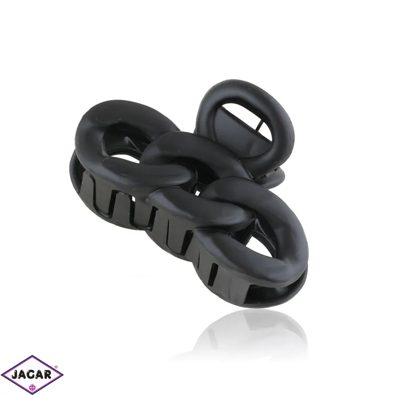 Klamry czarne mat 6,5cm 6szt/op SZ698 Klamry czarne mat 6,5cm 6szt/op SZ698