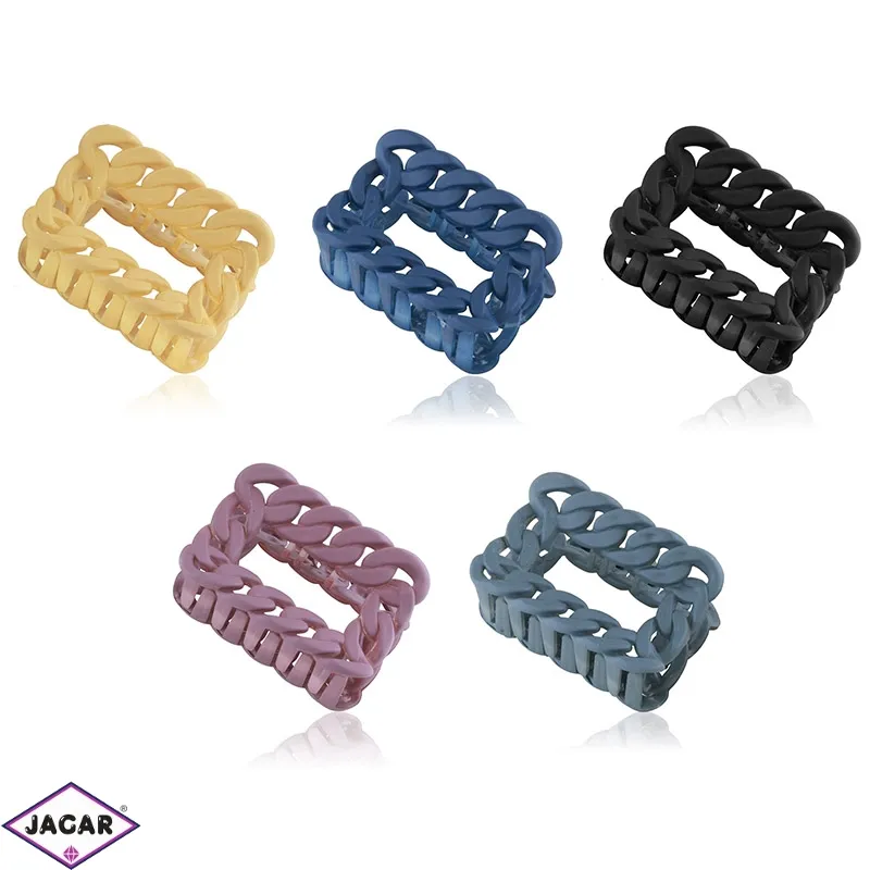 Klamry mix kolorów 6,5cm 12szt/op SZ712