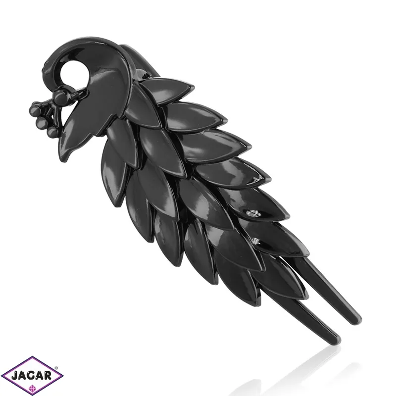 Spinki klipsy czarne 10cm 6sz/op OS2000 Spinki klipsy czarne 10cm 6sz/op OS2000