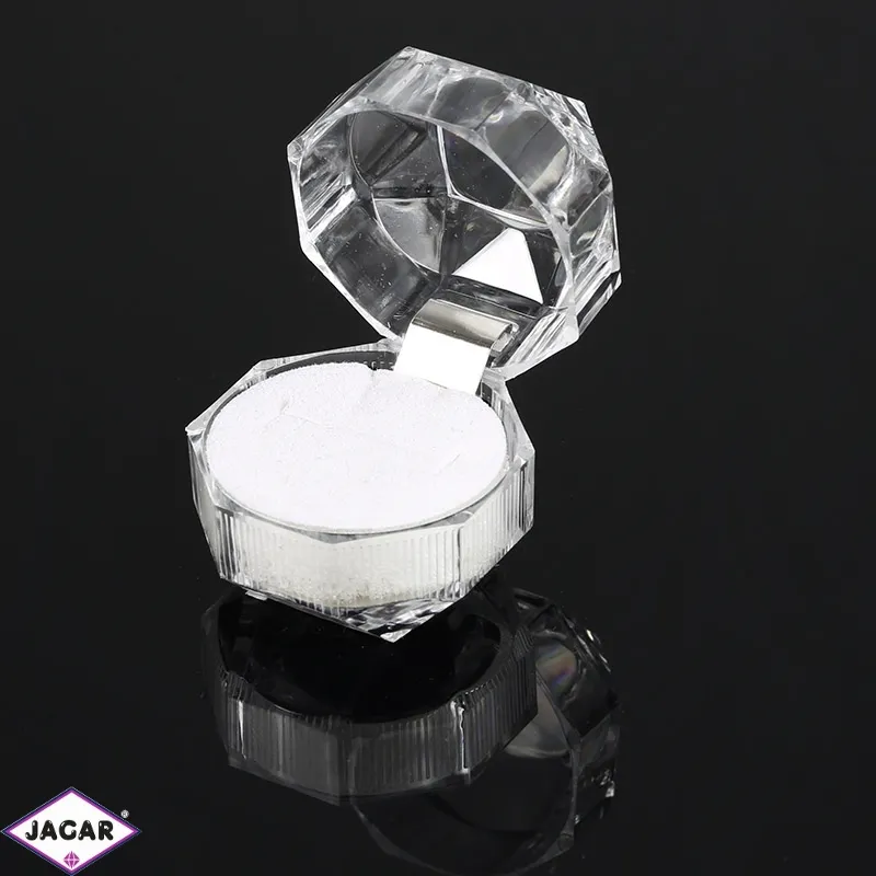 Etui na pierścionek - Biały - 6x6cm OPA150 Etui na pierścionek - Biały - 6x6cm OPA150
