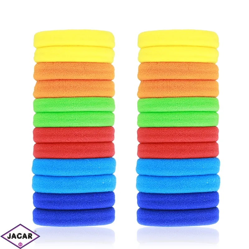 Gumki mix kolorów w pudełku 1cm 24szt/op OG2045 Gumki mix kolorów w pudełku 1cm 24szt/op OG2045