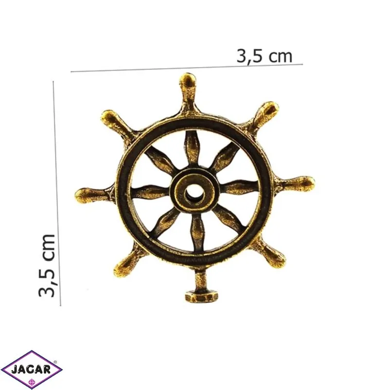 Figurka metalowa - koło sterowe - FR7 Figurka metalowa - koło sterowe - FR7