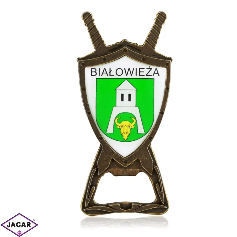 Magnes otwieracz herb BIAŁOWIEŻA MM119