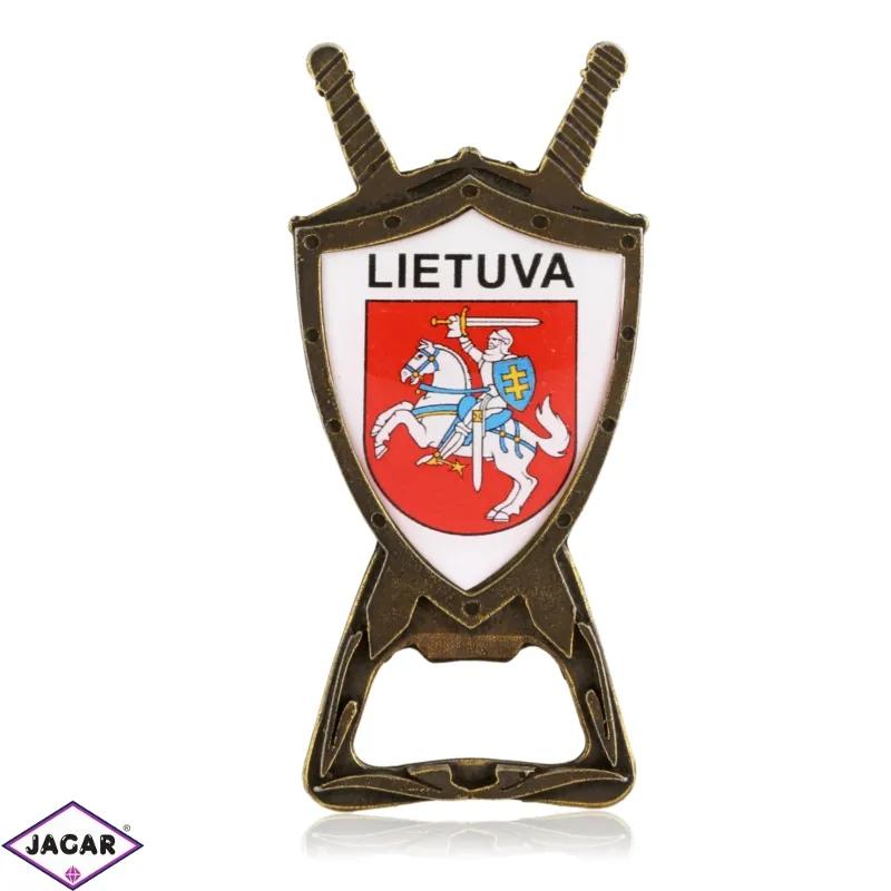 Magnes otwieracz herb LIETUVA LITWA MM123 Magnes otwieracz herb LIETUVA LITWA MM123