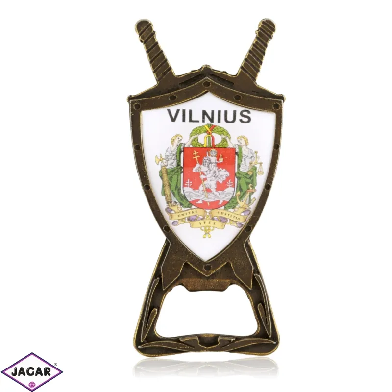 Magnes otwieracz herb VILNIUS WILNO MM124 Magnes otwieracz herb VILNIUS WILNO MM124