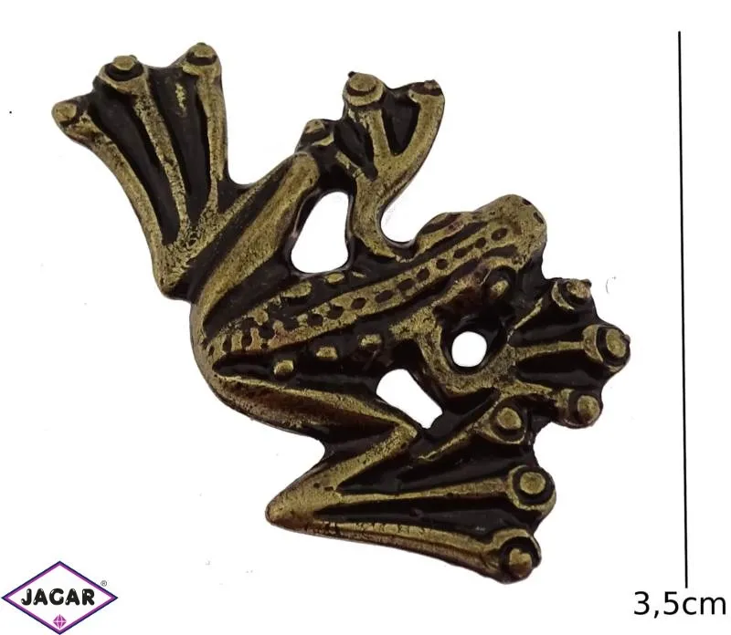 Figurka metalowa - żabka na monetę - FR118 Figurka metalowa - żabka na monetę - FR118