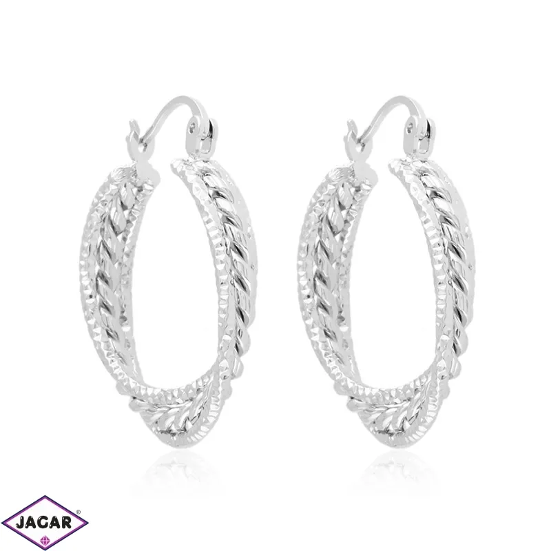 Kolczyki koła 3cm Xuping EAP33065 Kolczyki koła 3cm Xuping EAP33065
