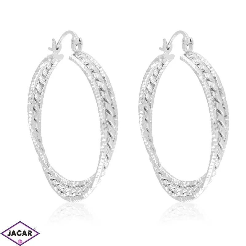 Kolczyki koła 4cm Xuping EAP33066 Kolczyki koła 4cm Xuping EAP33066