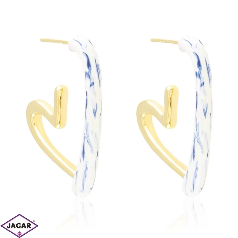 Kolczyki stalowe emaliowane Moonriver EAP33122 Kolczyki stalowe emaliowane Moonriver EAP33122