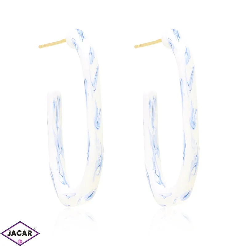 Kolczyki stalowe emaliowane Moonriver EAP33124 Kolczyki stalowe emaliowane Moonriver EAP33124