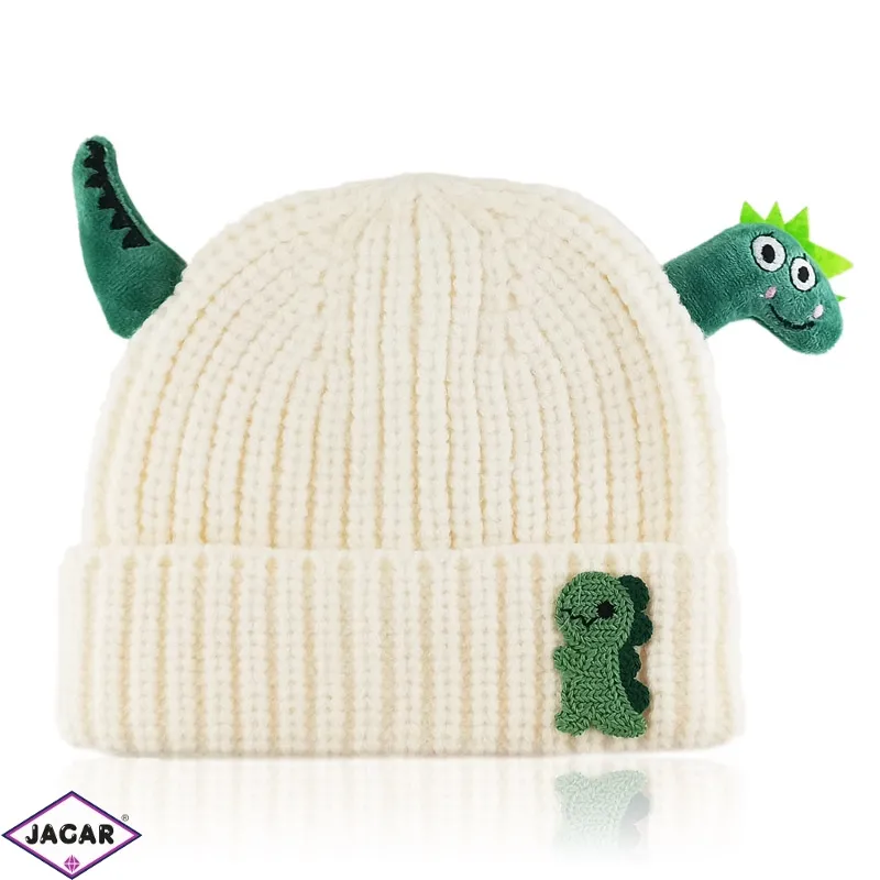Czapka dziecięca DINO 48-54cm ecru CD736 Czapka dziecięca DINO 48-54cm ecru CD736