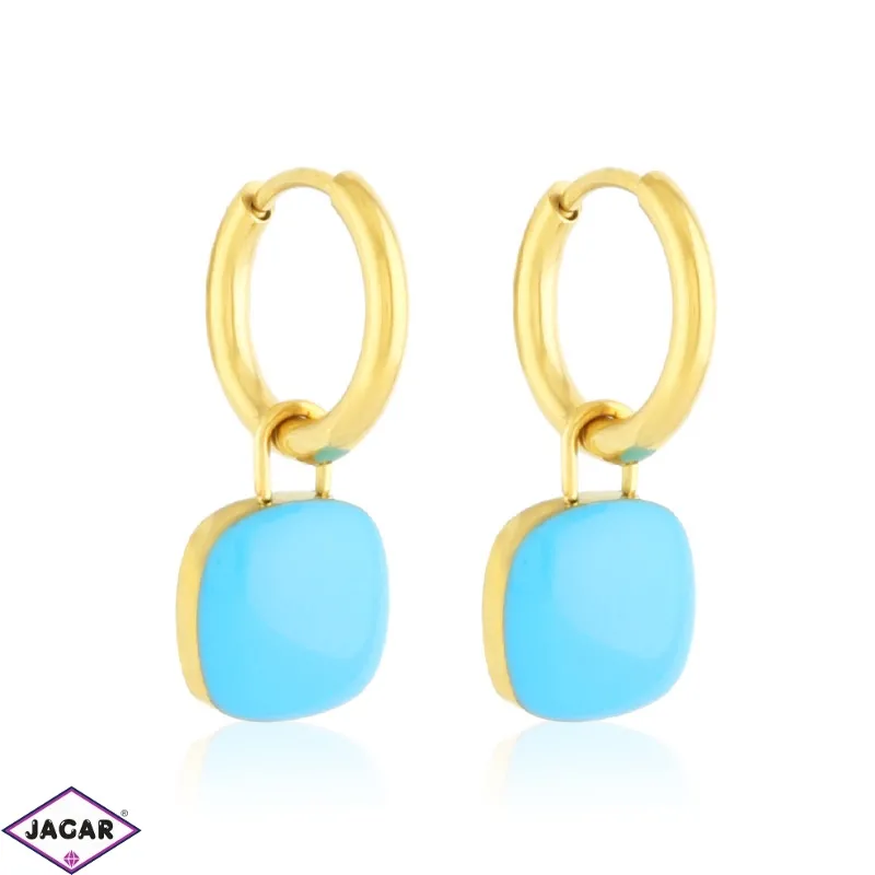 Kolczyki stalowe emaliowane Moonriver EAP33251
