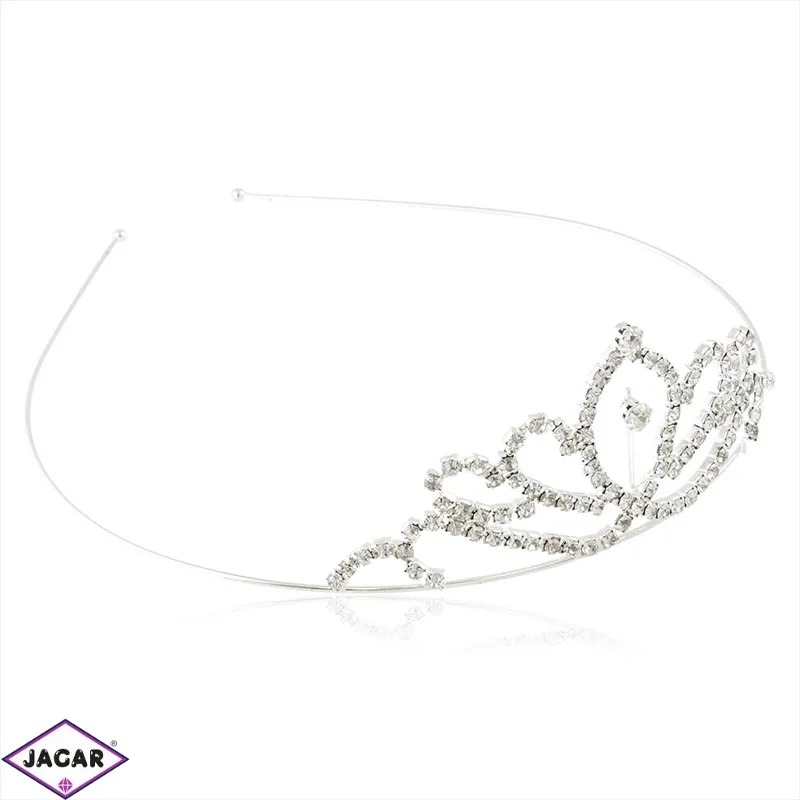 Opaski diadem z kryształkami 6szt/op OPS2195 Opaski diadem z kryształkami 6szt/op OPS2195